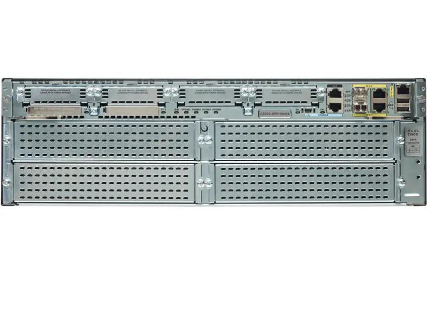 Cisco C3945-112FXS/K9 VoIP аналоговый шлюз 112 FXS портов, 3 x GE RJ-45 Cisco C3945-112FXS/K9 VoIP аналоговый шлюз 112 FXS портов, 3 x GE RJ-45