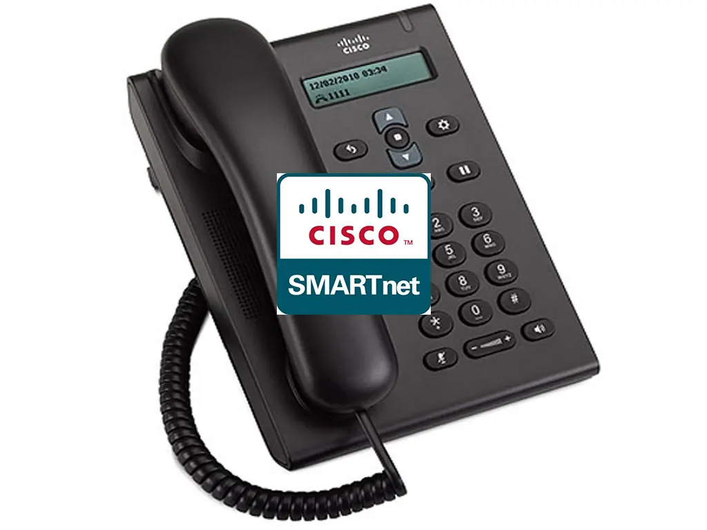 CON-SNT-CP3905BE Cisco SMARTnet сервисный контракт IP телефона Cisco CP-3905-BE 8X5XNBD 1год