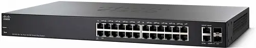 Коммутатор управляемый Cisco SB SF220-24-K9-EU