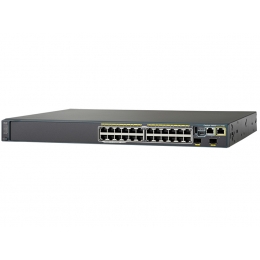 WS-C2960S-F24TS-S Cisco Catalyst сетевой коммутатор 24 x FE RJ-45, 2 x SFP, LAN Lite