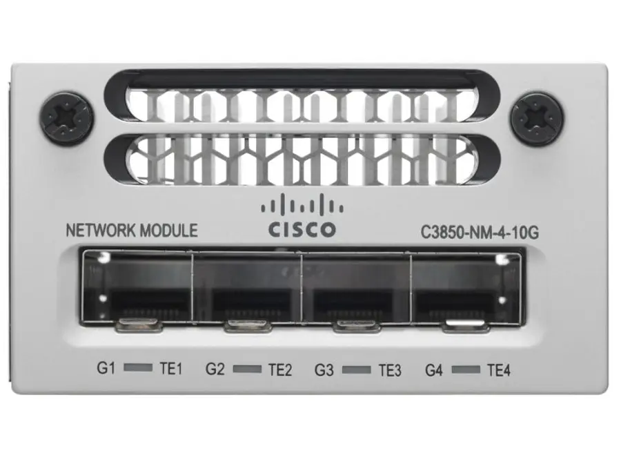 C3850-NM-4-10G Cisco сетевой модуль для коммутаторов Catalyst C3850, 4 x SFP+