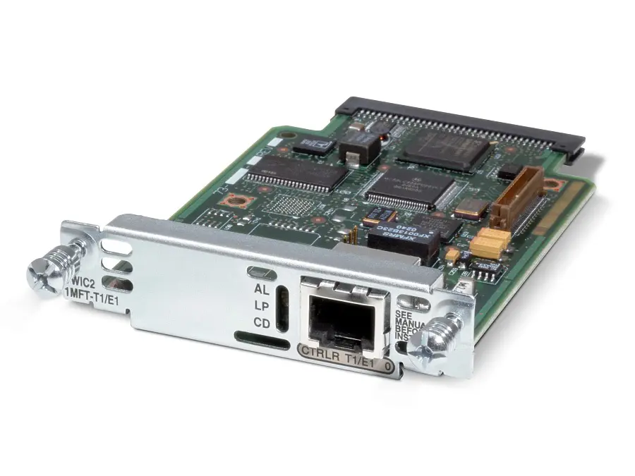VWIC2-1MFT-T1/E1 Cisco модуль VWIC2 голосовой 1 x T1/E1 G.704 RJ-45