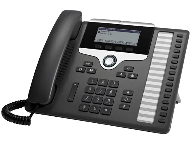 CP-7861-K9 Cisco IP телефон, 16 линий SIP, 2 x FE PoE, LCD 396x162 BW, гарнитура RJ-9 CP-7861-K9 Cisco IP телефон, 16 линий SIP, 2 x FE PoE, LCD 396x162 BW, гарнитура RJ-9