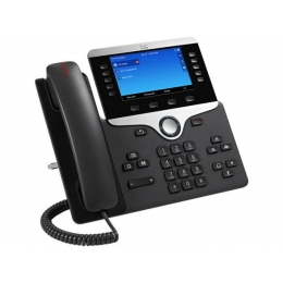 CP-8841-3PCC-K9 Cisco IP телефон 5 линий SIP, 2 x GE PoE, LCD 800х480 Color, RJ-9