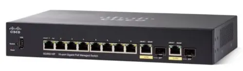 Коммутатор PoE Cisco SB SG350-10P-K9-EU