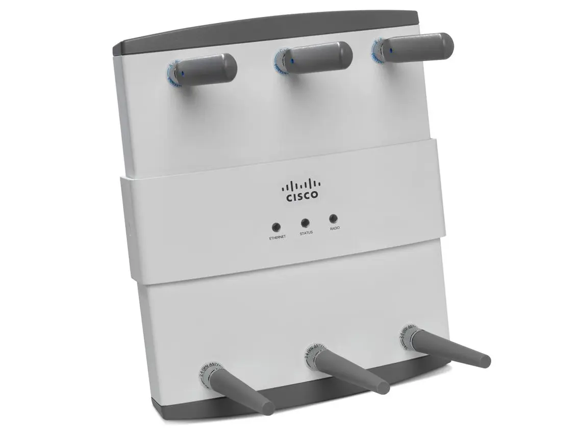 AIR-AP1252AG-E-K9 Cisco WIFI внутренняя точка с внешними антеннами 2.4/5 GHz, 802.11a/b/g/n