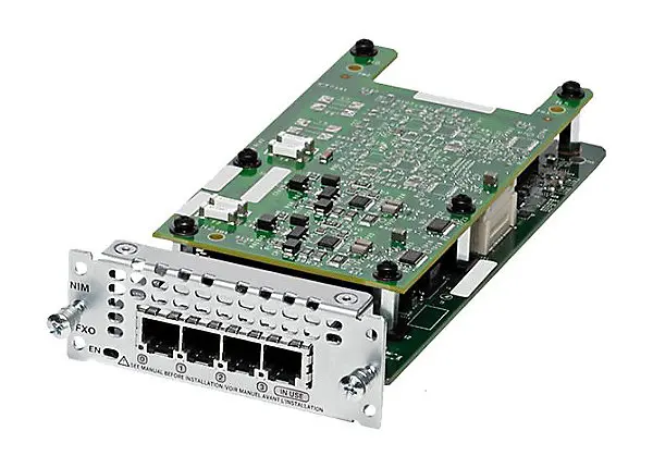NIM-4FXO Cisco модуль NIM коммутатора 4 x FXO