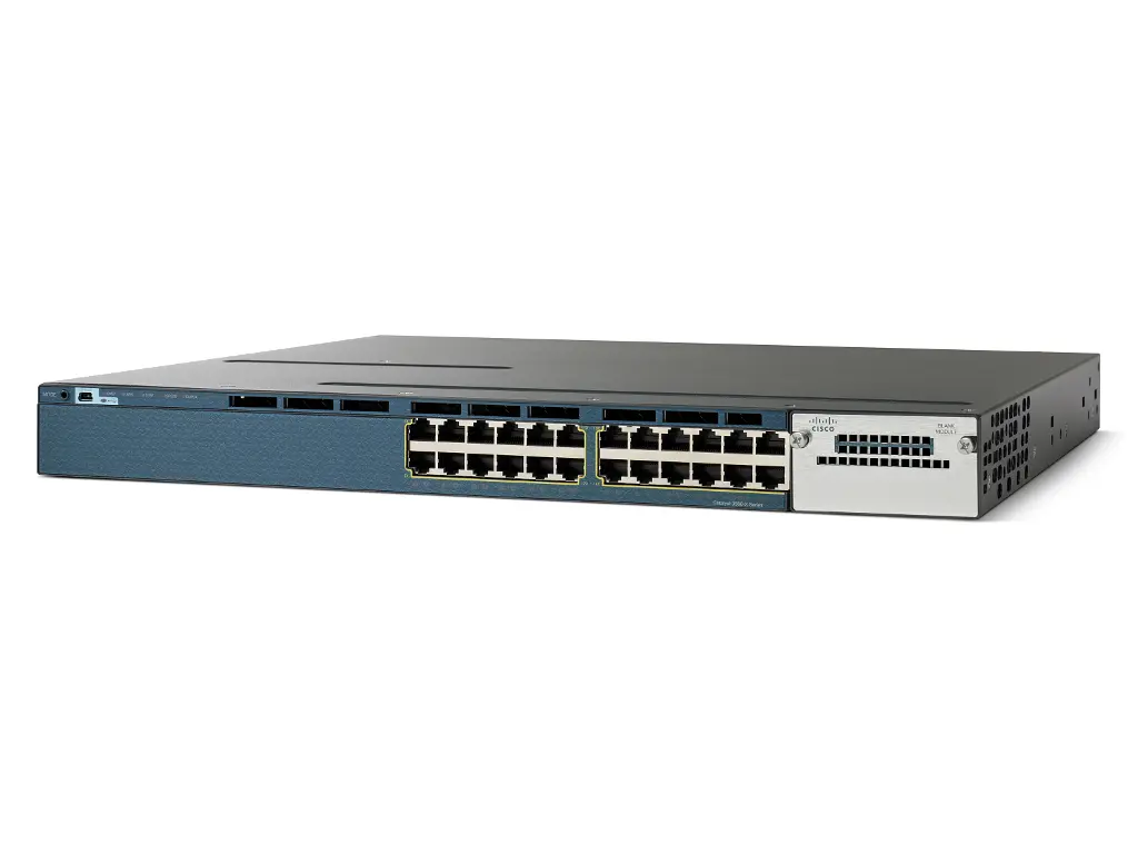 WS-C3560X-24T-L Cisco Catalyst Switch сетевой коммутатор 24 x GE RJ-45, LAN Base 3 уровня WS-C3560X-24T-L Cisco Catalyst Switch сетевой коммутатор 24 x GE RJ-45, LAN Base 3 уровня