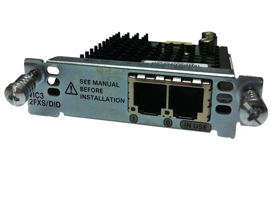 VIC3-2FXS/DID Cisco модуль VIC2 голосовой 2 x FXS/DID RJ-11 VIC3-2FXS/DID Cisco модуль VIC2 голосовой 2 x FXS/DID RJ-11