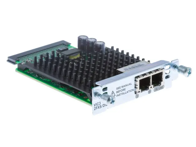 VIC3-2FXS/DID Cisco модуль VIC2 голосовой 2 x FXS/DID RJ-11 VIC3-2FXS/DID Cisco модуль VIC2 голосовой 2 x FXS/DID RJ-11