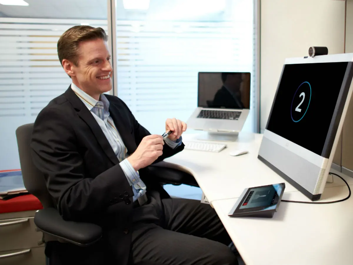 CTS-EX60-K9 Cisco TelePresence EX60 система видеоконференцсвязи HD 1080p камера CTS-EX60-K9 Cisco TelePresence EX60 система видеоконференцсвязи HD 1080p камера