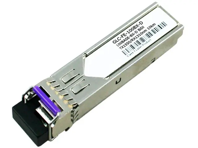 GLC-FE-100BX-D Cisco оптический SFP трансивер 100BASE-BX10-D, SMF, 1550nm TX/1310nm RX , до 10км