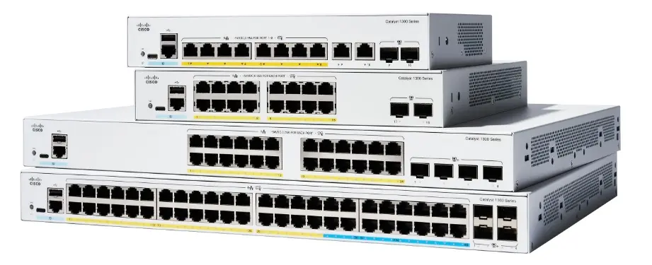 Коммутатор CISCO Catalyst C9300L-24T-4X
