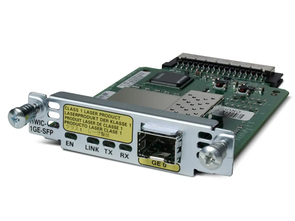HWIC-1GE-SFP Cisco модуль HWIC интерфейсный 1 x SFP GE