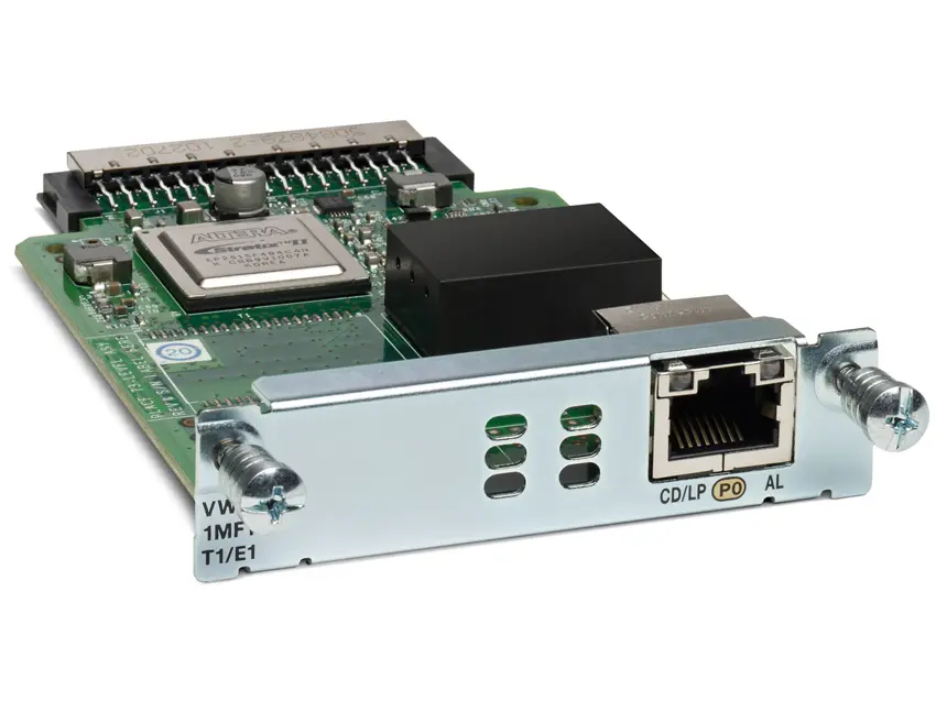 VWIC3-1MFT-T1/E1 Cisco модуль VWIC3 голосовой 1 x T1/E1 G.704 RJ-45