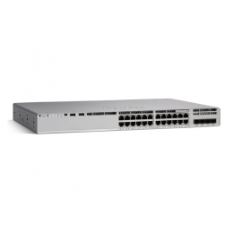 C9200L-24P-4G-E Cisco Catalyst PoE+ коммутатор 24 x GE RJ-45 (370W)+4x1G uplink. Network Essentials