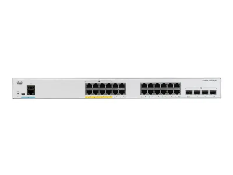 C1000-24T-4G-L Cisco Catalyst коммутатор 24 x GE RJ-45, 4 x SFP