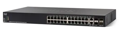 Коммутатор PoE Cisco SB SG350X-24MP-K9-EU