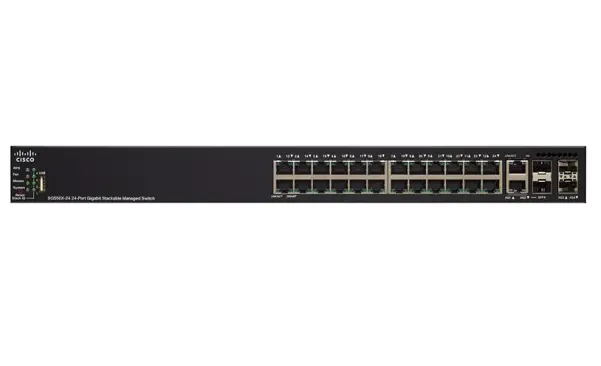 Коммутатор PoE Cisco SB SG550X-24MPP-K9-EU