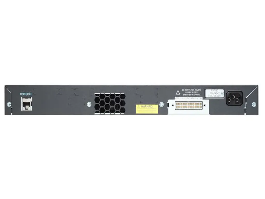 WS-C2960+24PC-S Cisco Catalyst PoE (370W) коммутатор 24 x FE RJ-45, 2 x GE RJ-45 combo SFP, LAN Lite WS-C2960+24PC-S Cisco Catalyst PoE (370W) коммутатор 24 x FE RJ-45, 2 x GE RJ-45 combo SFP, LAN Lite