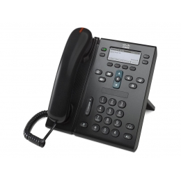 CP-6941-CL-K9 Cisco IP телефон , 4 линии SIP\SCCP, 2 x FE PoE, LCD 396x162 BW, гарнитура RJ-9
