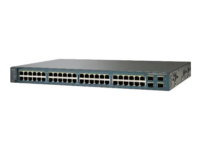 WS-C3560V2-48PS-S Cisco Catalyst PoE коммутатор 48 x FE RJ-45, 4 x SFP. IP Base WS-C3560V2-48PS-S Cisco Catalyst PoE коммутатор 48 x FE RJ-45, 4 x SFP. IP Base