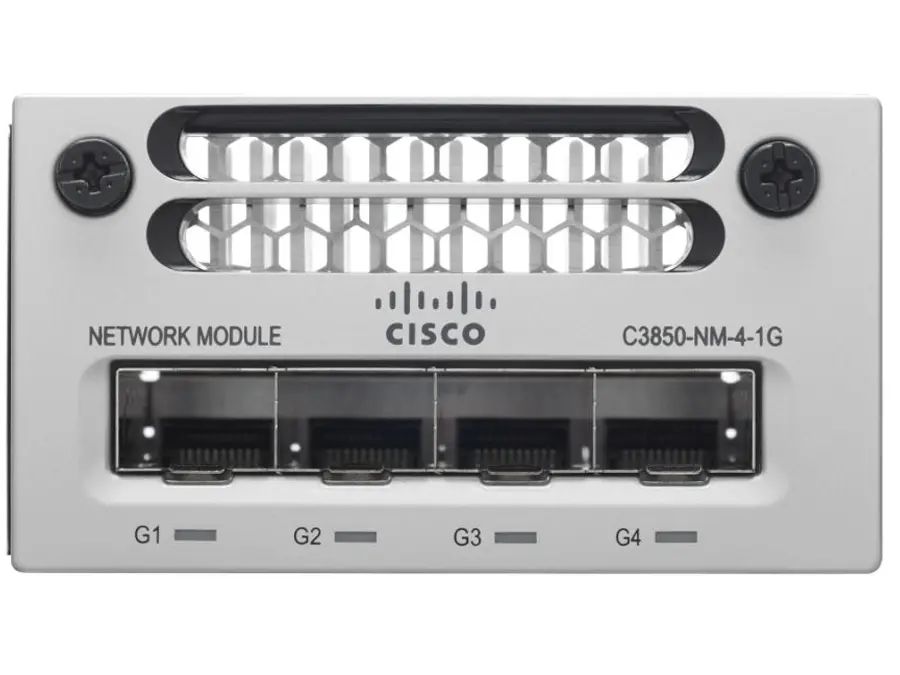 C3850-NM-4-1G Cisco сетевой модуль для коммутаторов Catalyst C3850, 4 x SFP