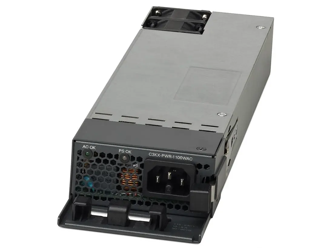 Блок питания Cisco C3KX-PWR-1100WAC с мощностью 1100 Вт