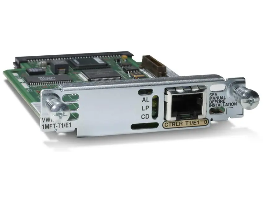 VWIC2-1MFT-G703 Cisco модуль VWIC2 голосовой 1 x T1/E1 G.703/G.704 RJ-45