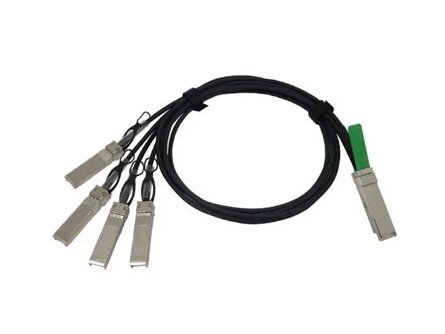 QSFP-4SFP10G-CU1M Cisco медный кабель QSFP c 4 трансиверами SFP+ длиной 1 м