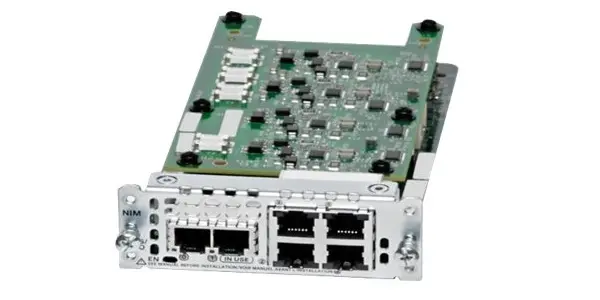 Модуль расширения Cisco NIM-2FXS/4FXOP=