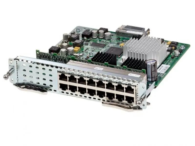 SM-ES3-16-P Cisco модуль 16 x FE, с PoE, для маршрутизаторов серии 2900, 3500, 3900