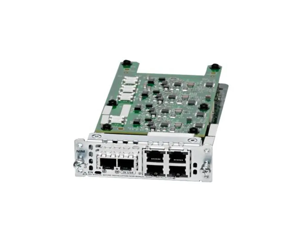 NIM-2FXS/4FXOP Cisco модуль NIM коммутатора 2x FXS/FXS-E/DID, 4x FXO
