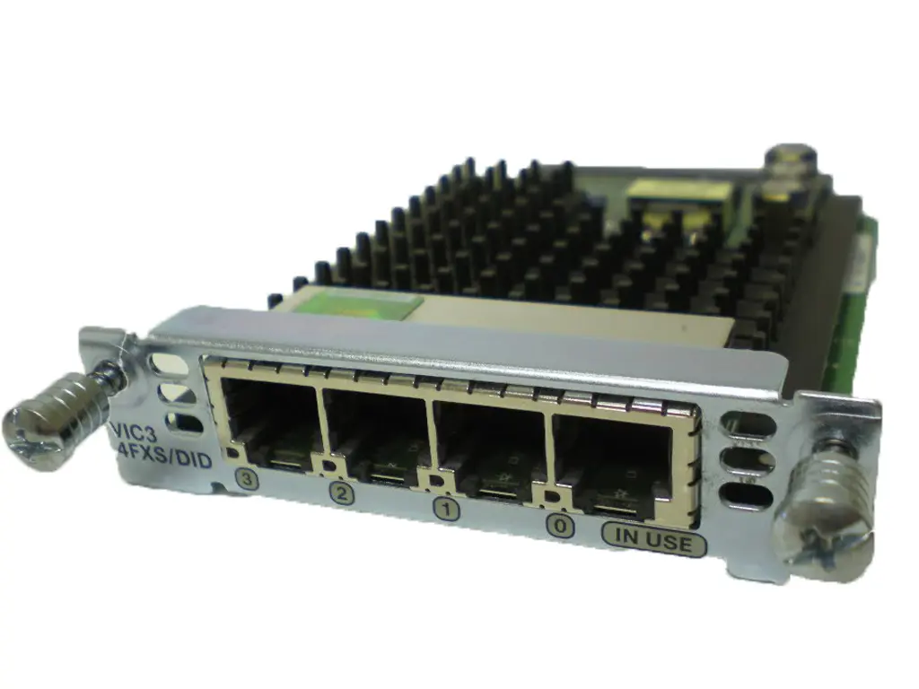 VIC3-4FXS/DID Cisco модуль VIC2 голосовой 4 x FXS/DID RJ-11