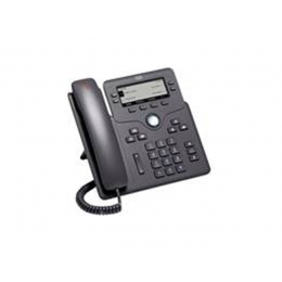 CP-6841-3PW-CE-K9 Cisco IP телефон, 4 линии SIP/SCCP, дисплей 396×162, 2 x GE