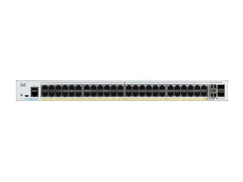 C1000-48T-4G-L Cisco Catalyst коммутатор 48 x GE RJ-45, 4 x SFP