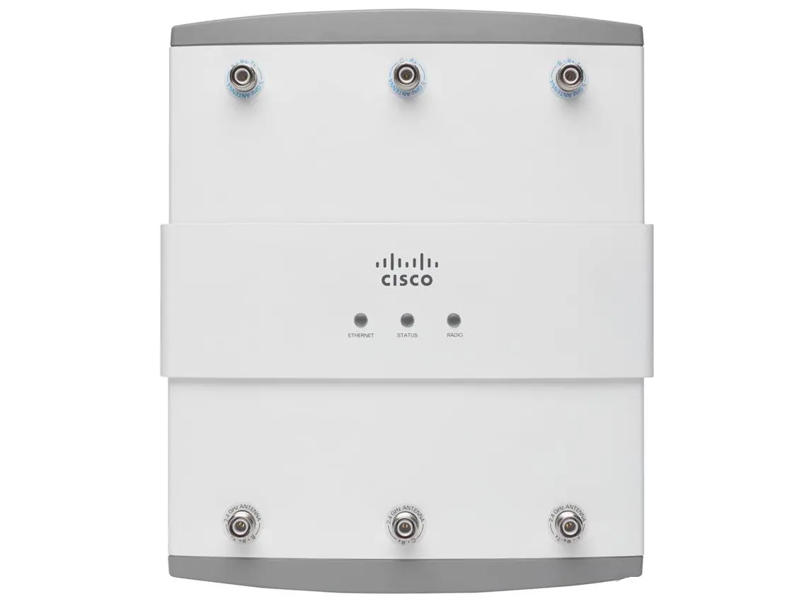 AIR-AP1252G-E-K9 Cisco WIFI внутренняя точка с внешними антеннами 2.4 GHz, 802.11b/g/n