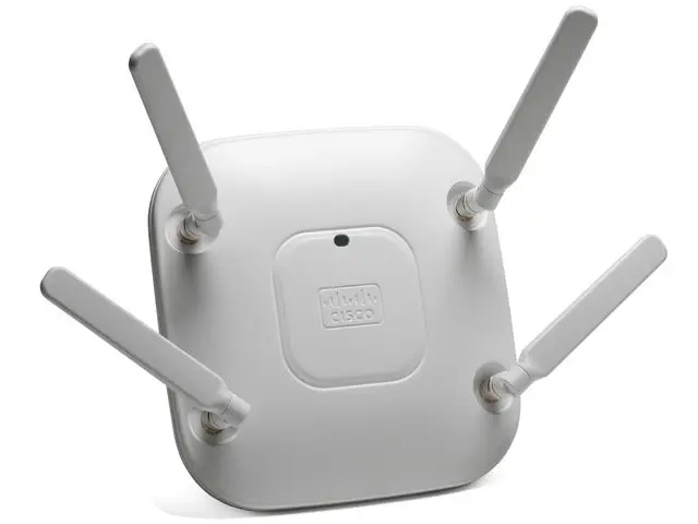 AIR-CAP2602E-R-K9 Cisco WIFI внутренняя точка с внешними антеннами 2.4/5 GHz, 802.11a/n AIR-CAP2602E-R-K9 Cisco WIFI внутренняя точка с внешними антеннами 2.4/5 GHz, 802.11a/n