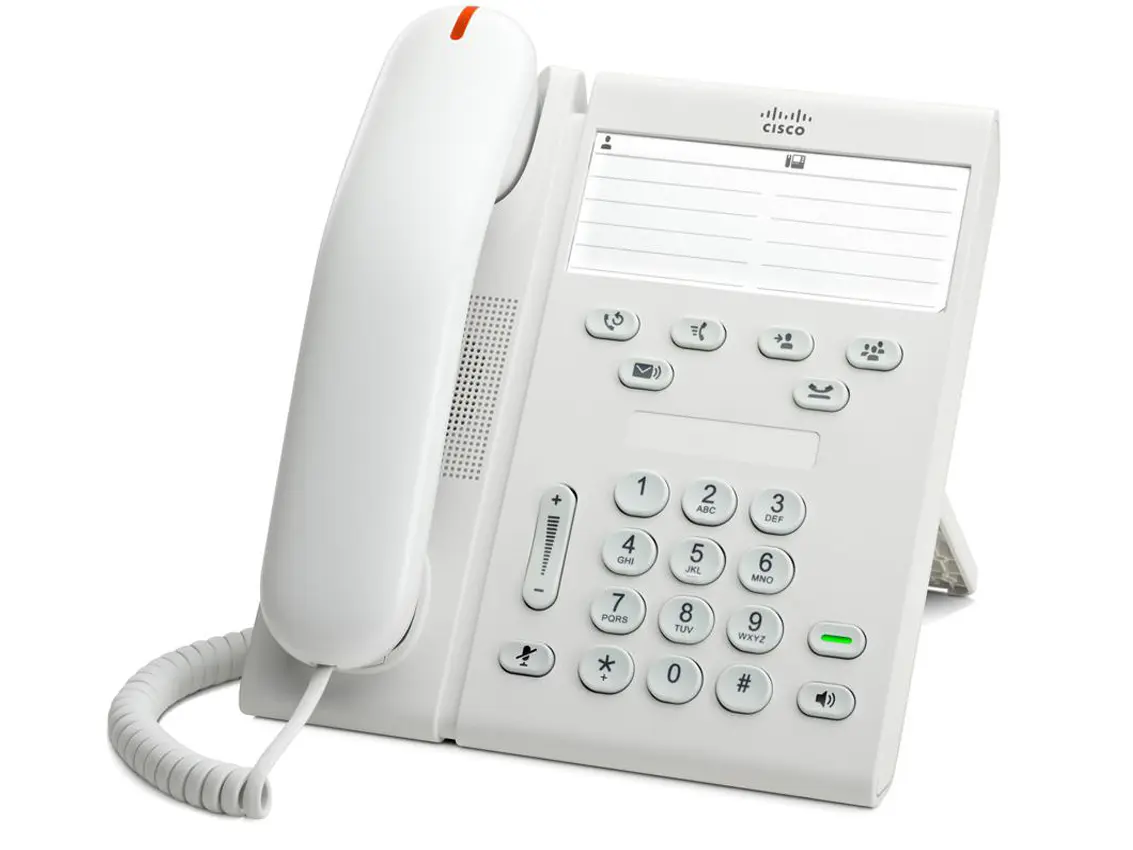 CP-6911-WL-K9 Cisco IP телефон, 1 линия SIP\SCCP, 2 x FE PoE, NO LCD CP-6911-WL-K9 Cisco IP телефон, 1 линия SIP\SCCP, 2 x FE PoE, NO LCD
