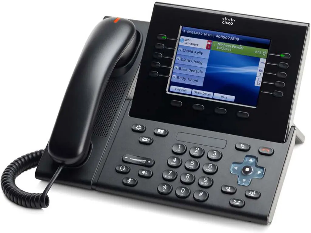 CP-8961-C-K9 Cisco IP телефон, 5 линий SIP, 2 x GE PoE, LCD 640х480 Color, 2 x USB CP-8961-C-K9 Cisco IP телефон, 5 линий SIP, 2 x GE PoE, LCD 640х480 Color, 2 x USB