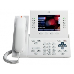 CP-8961-W-K9 Cisco IP телефон, 5 линий SIP, 2 x GE PoE, LCD 640х480 Color, 2 x USB
