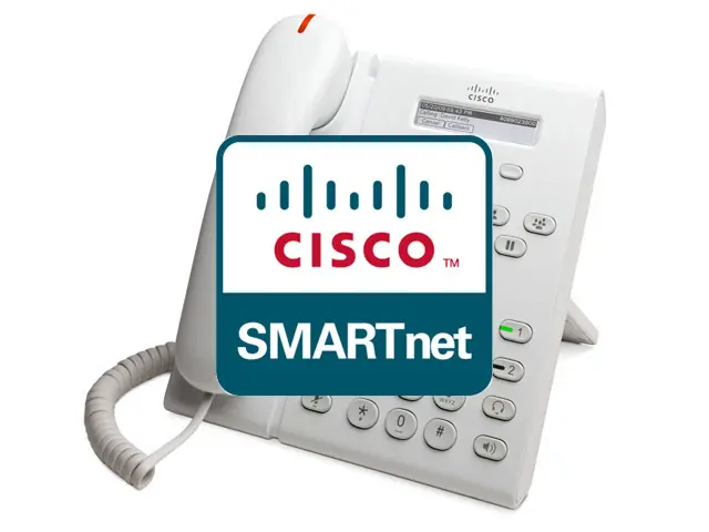 CON-SNT-21WLK Cisco SMARTnet сервисный контракт IP телефона Cisco 6921-WL 8X5XNBD 1год