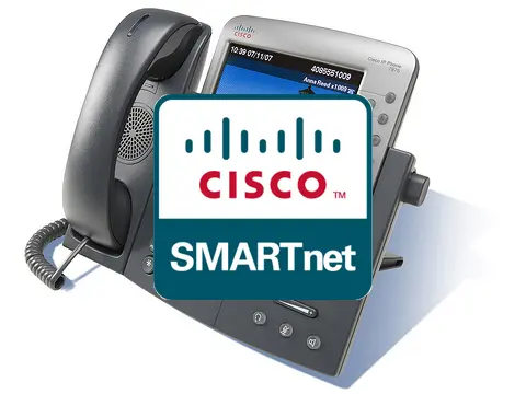 CON-SNT-CP7975 Cisco SMARTnet сервисный контракт IP телефона Cisco 7975G 8X5XNBD 1год