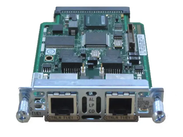 VWIC2-2MFT-G703 Cisco модуль VWIC2 голосовой 2 x T1/E1 G.703/G.704 RJ-45