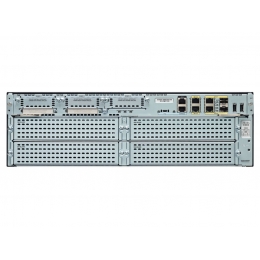 C3925E-CME-SRST Cisco IP АТС до 400 IP телефонов 4 x GE, 2 x SFP, PVDM3-64, 3 x EHWIC, 2 x SM