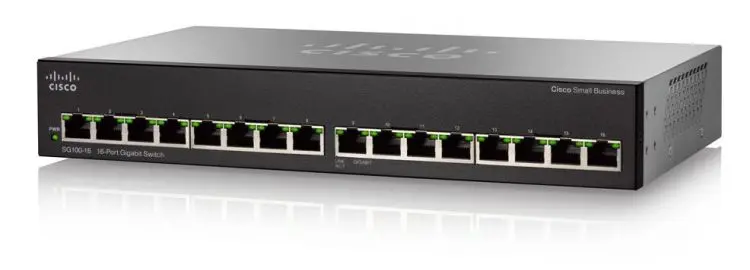 Коммутатор неуправляемый Cisco SB SG110-16-EU Коммутатор неуправляемый Cisco SB SG110-16-EU