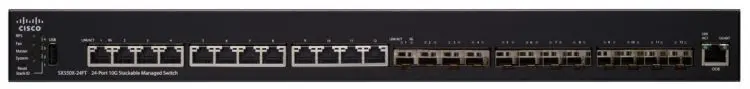 Коммутатор Cisco SB SX550X-24FT-K9-EU