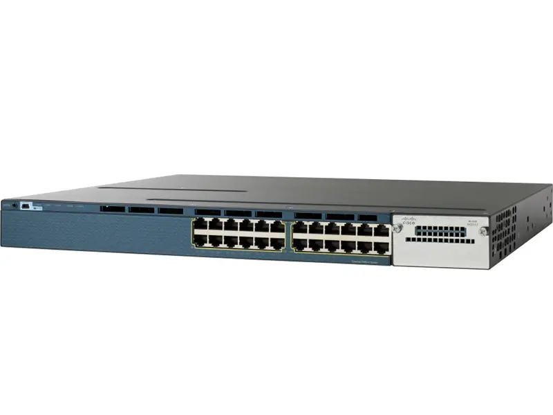 WS-C3560X-24P-E Cisco Catalyst Switch IP Services PoE коммутатор 3 уровня 24 x GE RJ-45