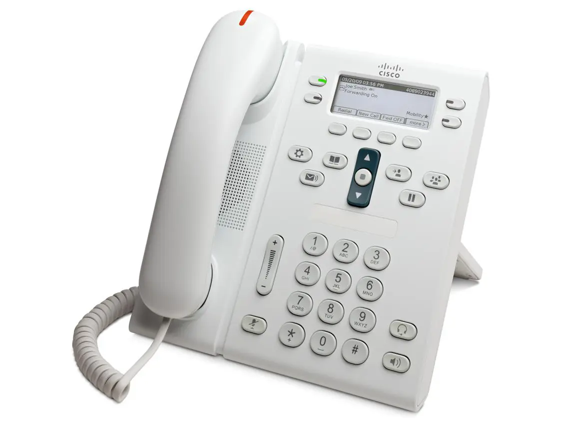 CP-6941-W-K9 Cisco IP телефон , 4 линии SIP\SCCP, 2 x FE PoE, LCD 396x162 BW, гарнитура RJ-9 CP-6941-W-K9 Cisco IP телефон , 4 линии SIP\SCCP, 2 x FE PoE, LCD 396x162 BW, гарнитура RJ-9