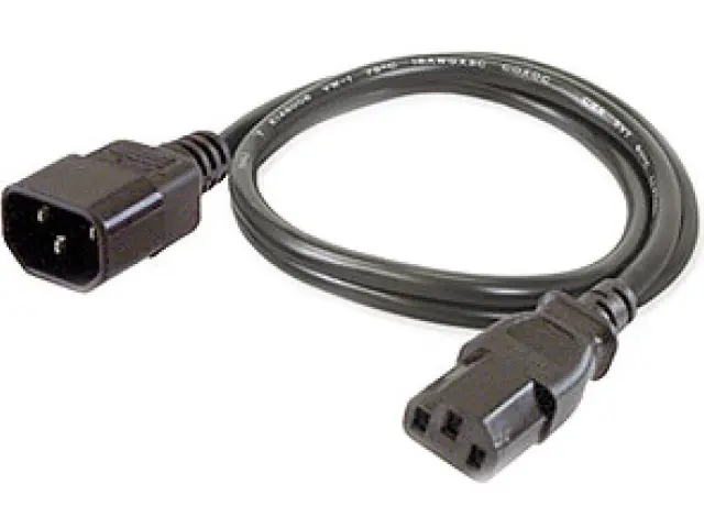 CAB-C13-C14-2M Cisco кабель питания IEC-C13 - IEC-C14 2 м 200В, для коммутаторов Cisco